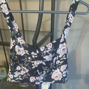 Saltwater luxe crop top